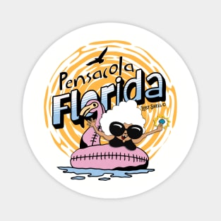 Pensacola Florida Float-Trip Magnet